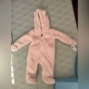 Carter's Soft Pink Fleece Footie